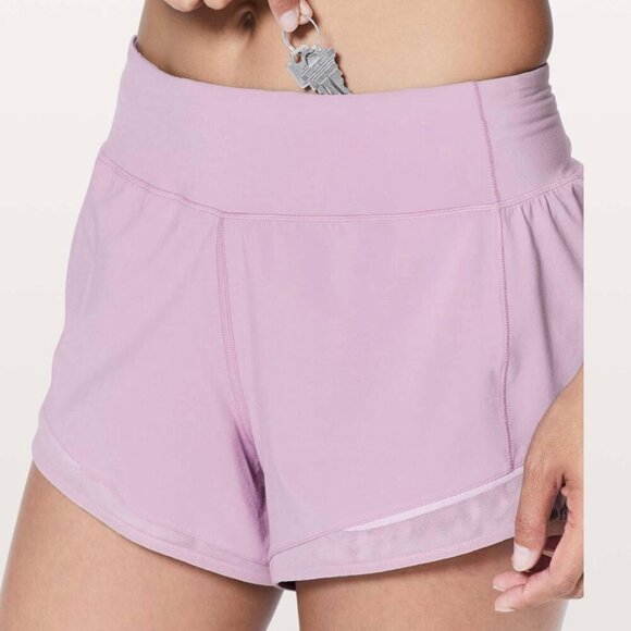 lululemon athletica Pants - Lululemon Womens Gait Keeper Athletic Shorts Purple Sz 8 NWT